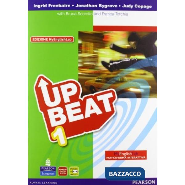 UPBEAT ED. MYLAB SB / WB + MOTIVATOR + CD + CARTOLINA LIV. 1