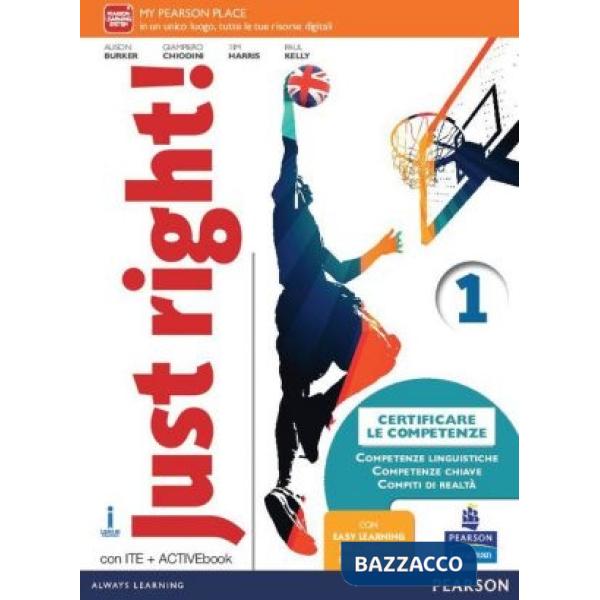 JUST RIGHT! 1 ED. AB VOL + AB + EASYLEARNING + ITE + DIDASTORE