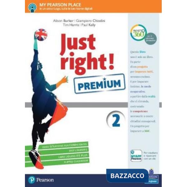 JUST RIGHT! PREMIUM 2 VOL + EASYLEARNING + ITE + ITEPL + AB + MYLAB
