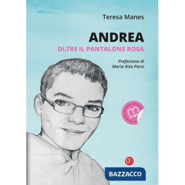 Andrea oltre il pantalone rosa