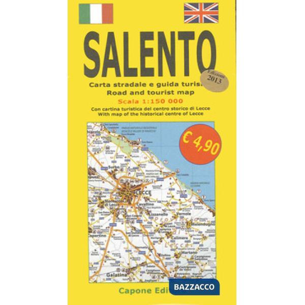 Salento. Carta stradale e guida turistica 1:150.000. Con cartina turistica del centro storico di Lecce. Ediz. italiana e inglese