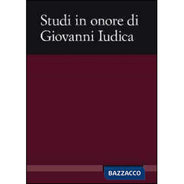 Studi in onore di Giovanni Iudica