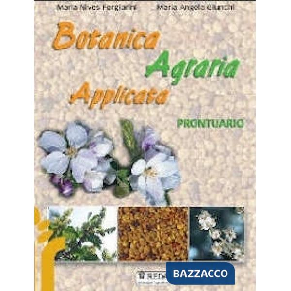 BOTANICA AGRARIA APPLICATA PRONTUARIO LIBRO DIGITA