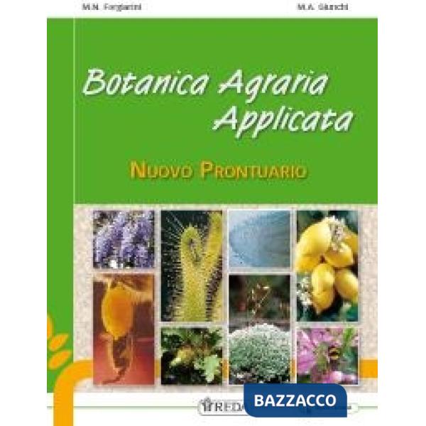 NUOVO PRONTUARIO DI BOTANICA AGRARIA APPLICATA DIG