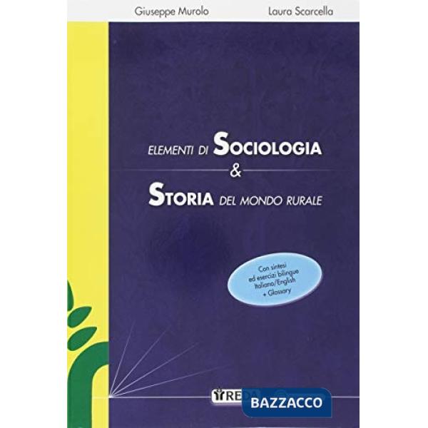NUOVO ELEMENTI SOCIOLOGIA STORIA RURALE