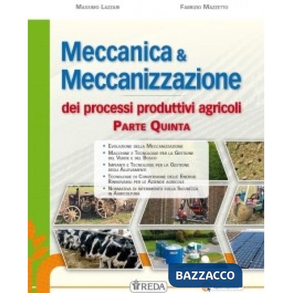 MECCANICA E MECCANIZZAZIONE DEI PROCESSI PRODUTTIV