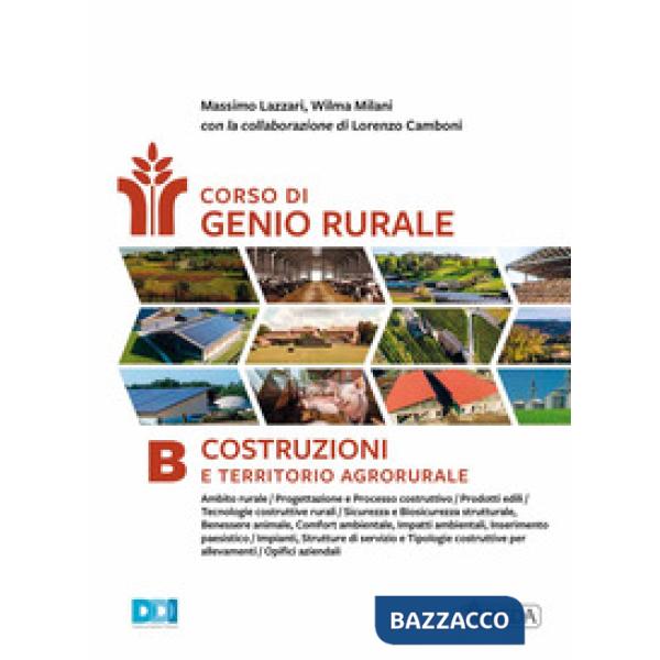 CORSO DI GENIO RURALE - VOLUME BASE B1 VEND. SING.