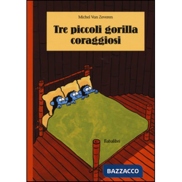 Tre piccoli gorilla coraggiosi