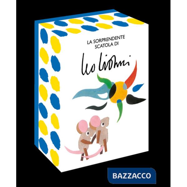 Sorprendente scatola di Leo Lionni. Ediz. a colori. Con 5 cartoline. Con Gioco: «Dove sei piccolo giallo?». Con Libro: «Il sogno