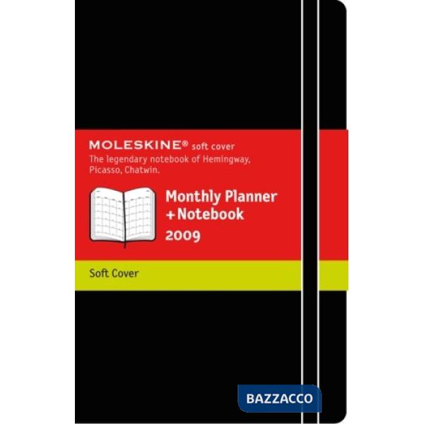 Monthly 2009. Pocket, soft cover, black