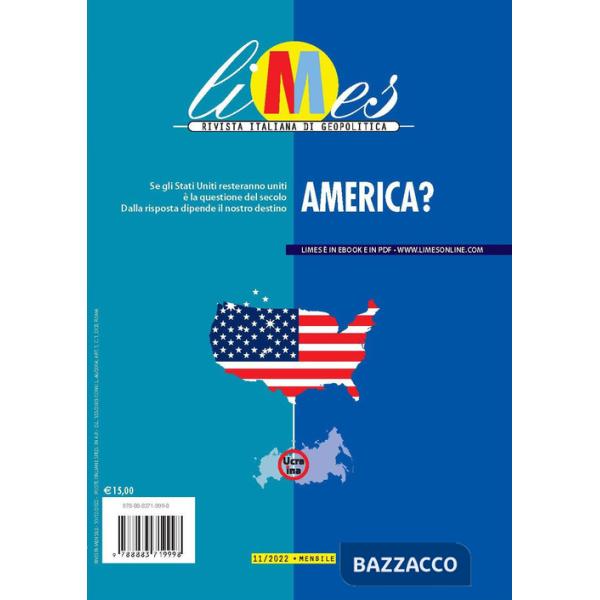 Limes. Rivista italiana di geopolitica (2022). Vol. 11