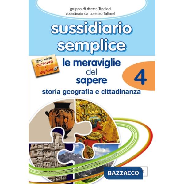 LE MERAVIGLIE DEL SAPERE 4 ANTROPOLOGICO-SEMPLICE