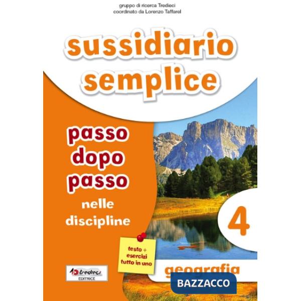 SUSSIDIARIO SEMPLICE 4 - GEOGRAFIA