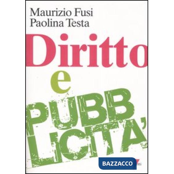 Diritto e pubblicità