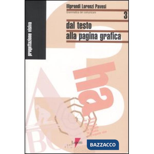 Dal testo alla pagina grafica