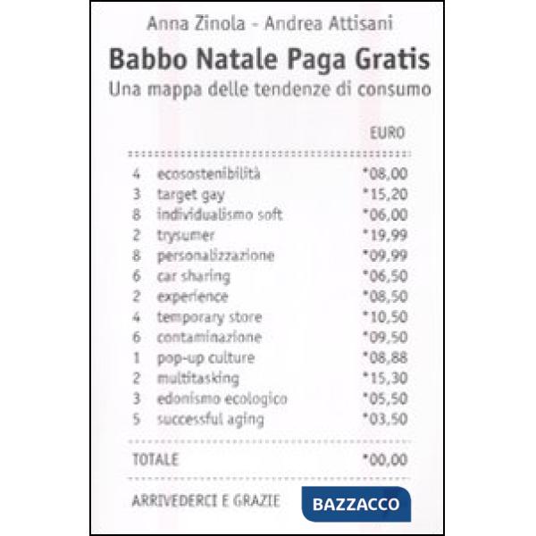 Babbo Natale paga gratis. Una mappa delle tendenze di consumo