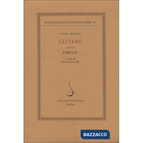 Lettere. Vol. 4: Libro IV