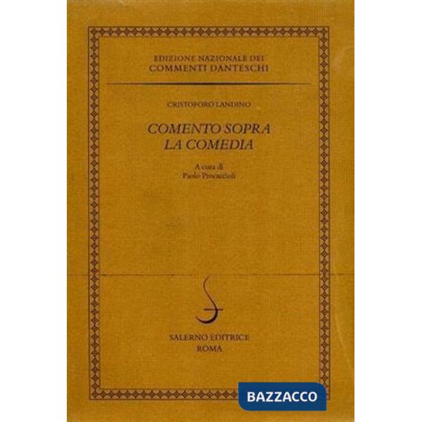 Comento sopra la Comedia