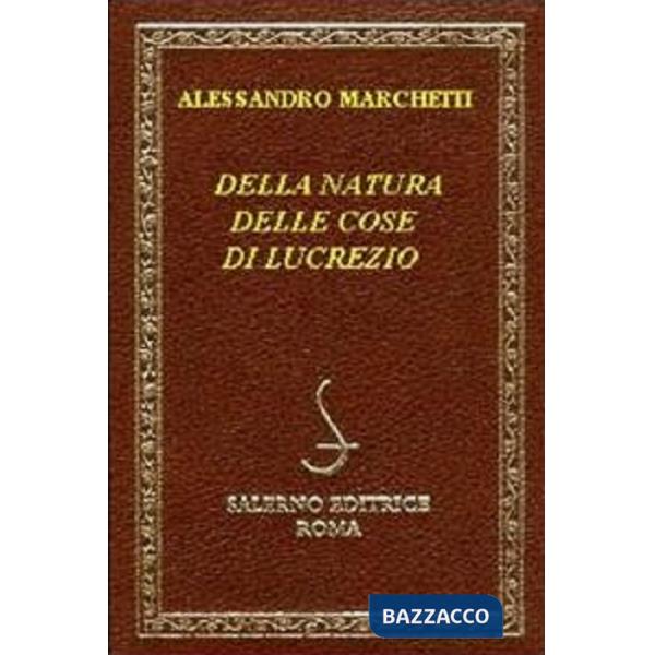 Della natura delle cose di Lucrezio