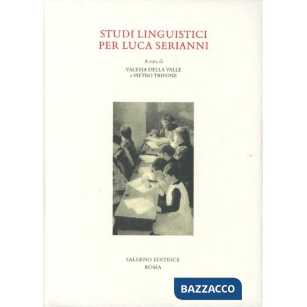 Studi linguistici per Luca Serianni