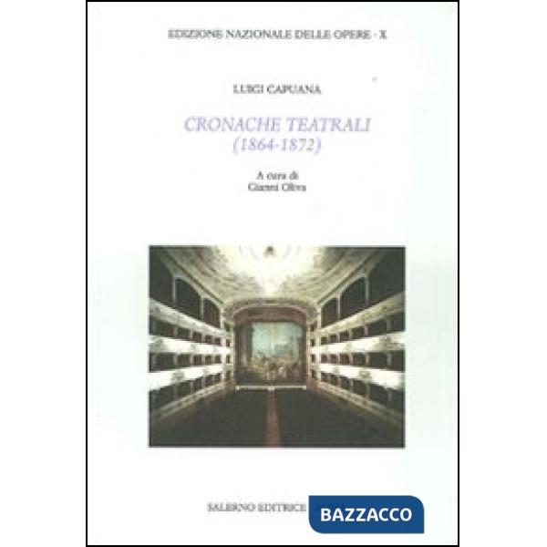Cronache teatrali (1864-1867)