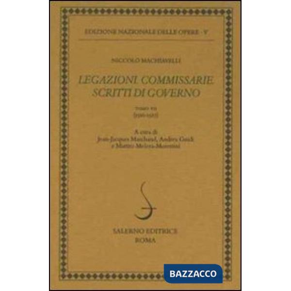 Legazioni. Commissarie. Scritti di governo. Vol. 7: 1510-1527