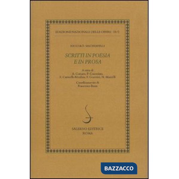 Opere letterarie. Vol. 2: Scritti in poesia e in prosa