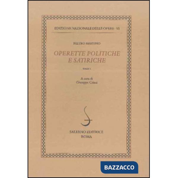 Operette politiche e satiriche. Vol. 6/1