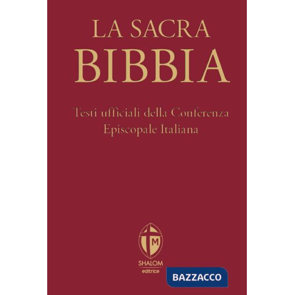 Sacra Bibbia. Ediz. grande a caratteri grandi. Tela rossa (La)