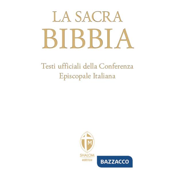 Sacra Bibbia. Ediz. tascabile ecopelle bianca (La)