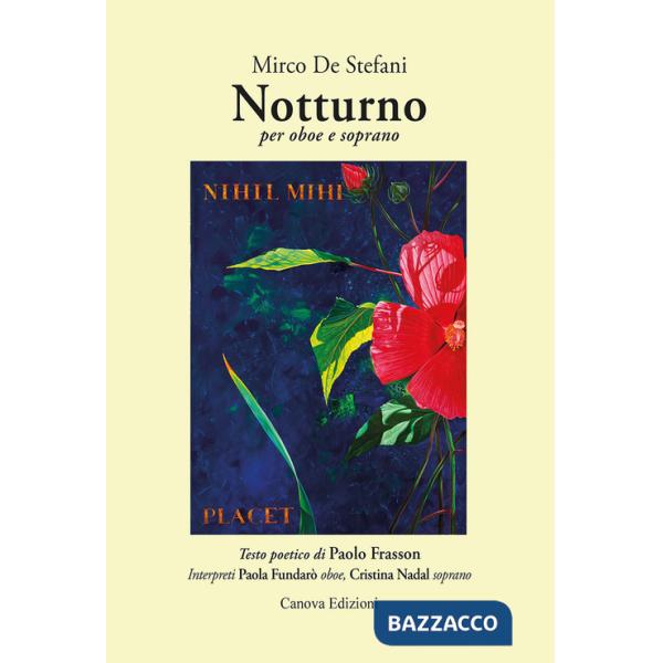 Notturno per oboe e soprano. Con CD-Audio