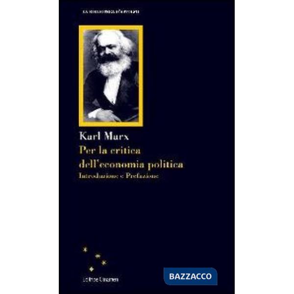 Per la critica dell'economia politica