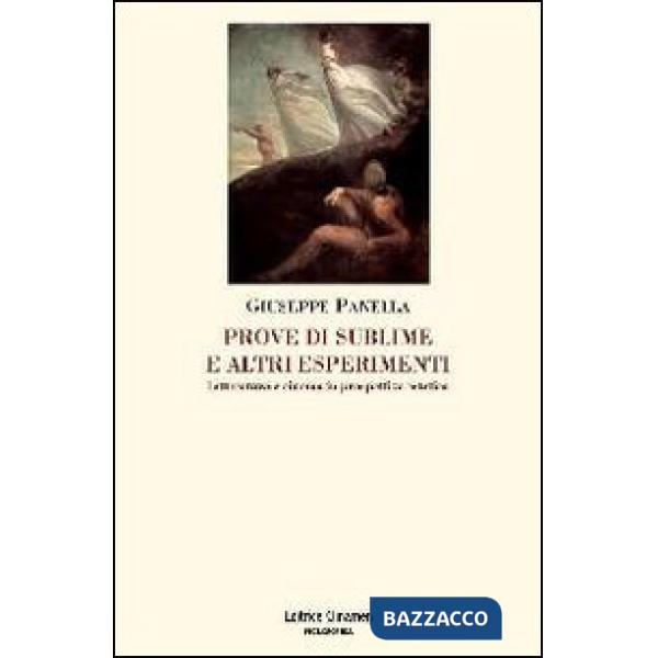 Prove di sublime e altri esperimenti. Letteratura e cinema in prospettiva esteti