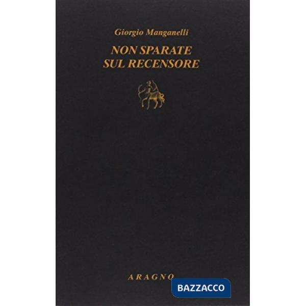 Non sparate al recensore