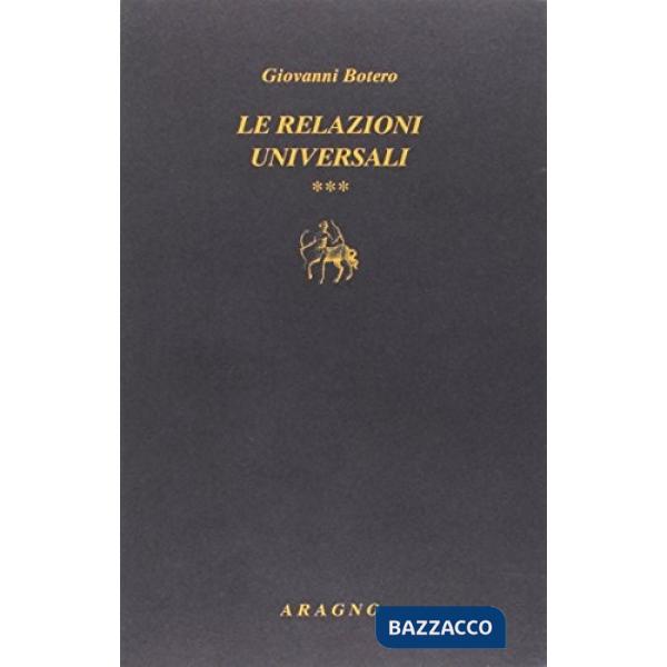 Le relazioni universali