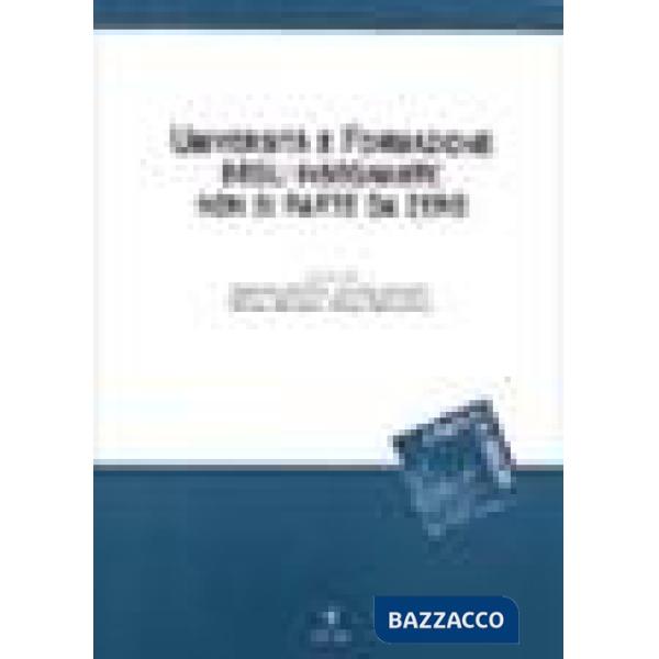Università e formazione degli insegnanti: non si parte da zero