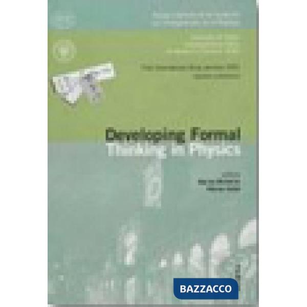 Developing formal thinking in physics