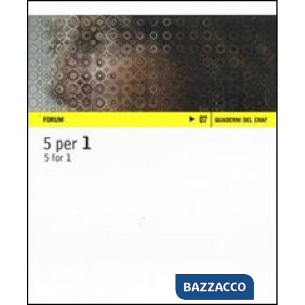 Cinque per uno. Ediz. italiana e inglese