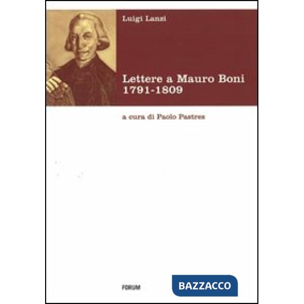Lettere a Mauro Boni 1791-1809