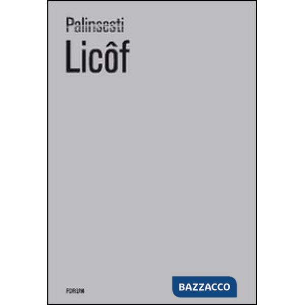 Palinsesti 2009. Licôf. Ediz. italiana e inglese