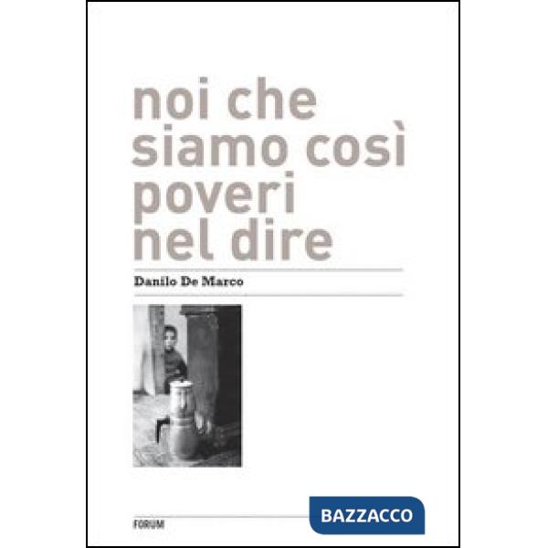 Noi che siamo così poveri nel dire. Ediz. illustrata