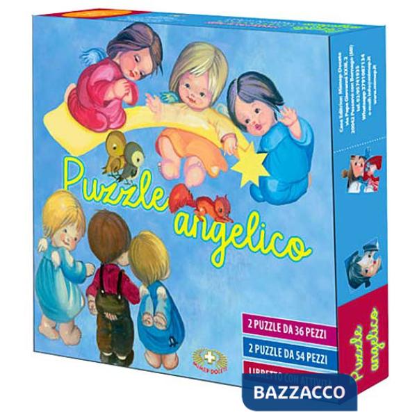 Puzzle angelico. Ediz. a caratteri grandi. Con 4 puzzle con gli angeli