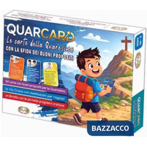 Quarcard. Le carte della Quaresima con la sfida dei buoni propositi. Con 54 Carte