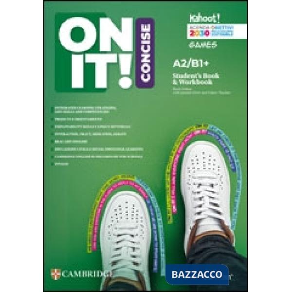 ON IT! CONCISE SB + WB A2/B1 + TEST