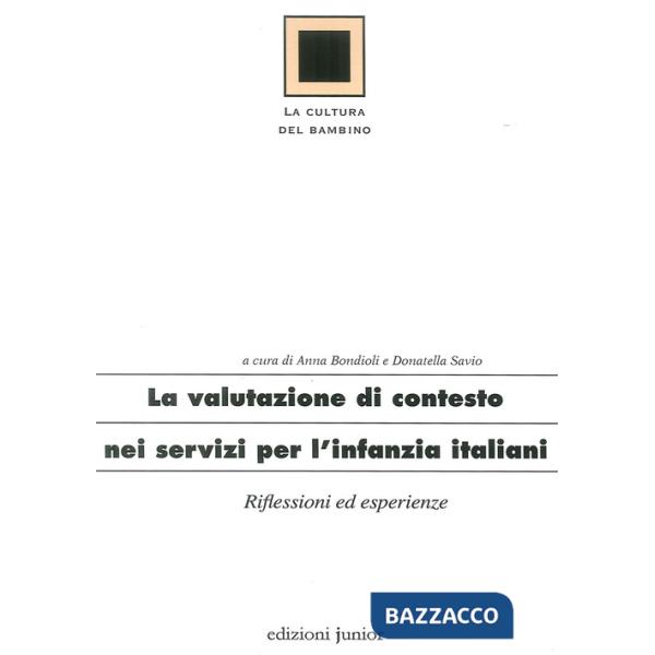 Valutazione di contesto nei servizi per l'infanzia