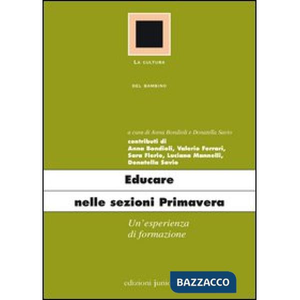 Educare nelle sezioni primavera. Un'esperienza di formazione