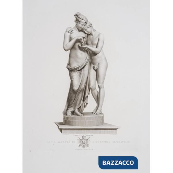 Stampe delle opere scolpite da Antonio Canova Roma MDCCCXVII (1817). Riproduzione anastatica integrale