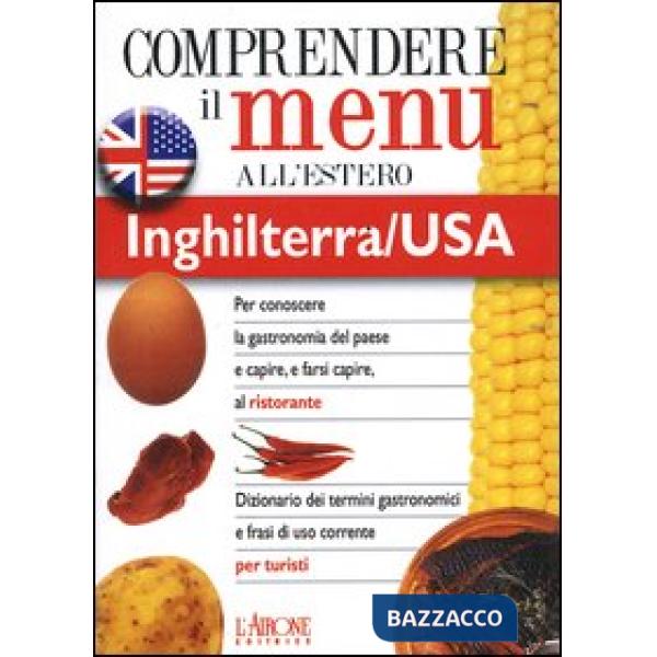 Dizionario del menu per i turisti. Per capire e farsi capire al ristorante. Ingh