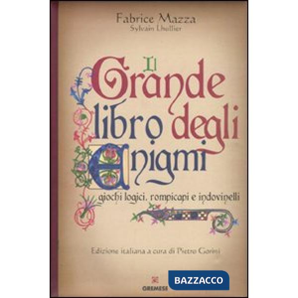 Grande libro degli enigmi. Giochi logici, rompicapi e indovinelli (Il)