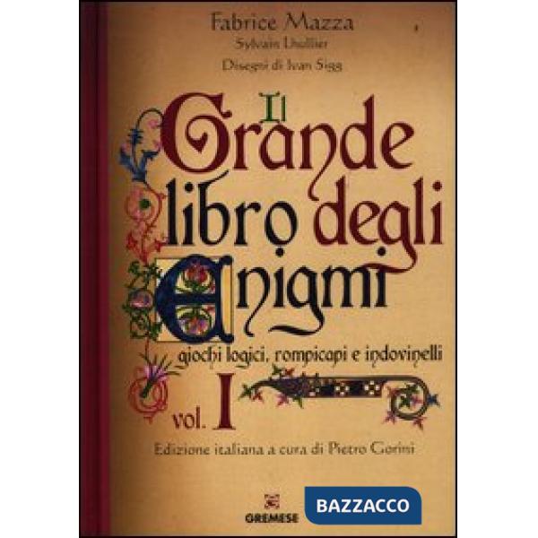 Grande libro degli enigmi. Giochi logici, rompicapi e indovinelli. Ediz. illustrata (Il). Vol. 1